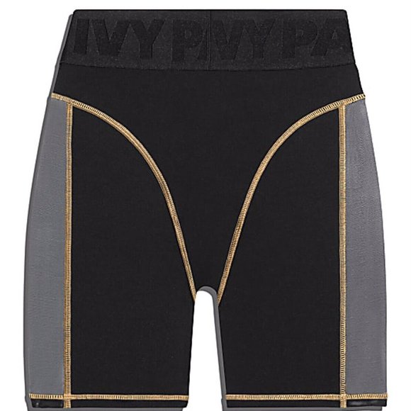 Adidas Originals Women's Ivy Park Black Cycling Shorts Size 4x GS6370 - Picture 5 of 5